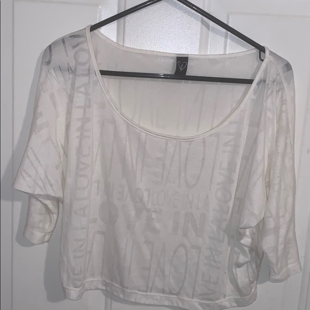 Windsor White Crop Top